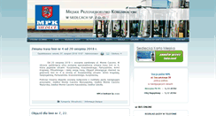 Desktop Screenshot of mpk.siedlce.pl