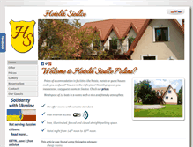 Tablet Screenshot of hotelik.siedlce.pl