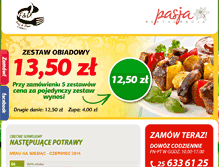 Tablet Screenshot of catering.siedlce.pl