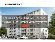 Tablet Screenshot of konkurent.siedlce.pl
