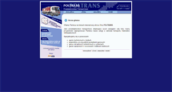 Desktop Screenshot of poltrans.siedlce.pl