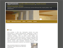 Tablet Screenshot of apartament.siedlce.pl