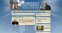 Desktop Screenshot of chrzest.siedlce.pl