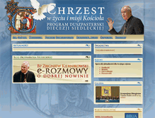 Tablet Screenshot of chrzest.siedlce.pl