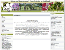 Tablet Screenshot of domdziecka.siedlce.pl